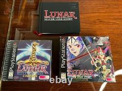 Lunar Silver Star Story Complete for PS1 Authentic Complete Working Design RPG