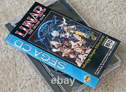 Lunar The Silver (Sega CD, 1993) Complete CIB withReg Card Authentic Tested