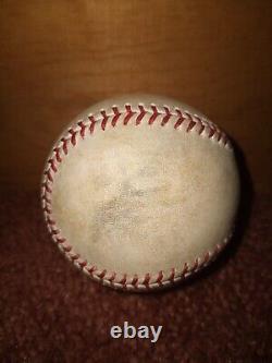 MICHAEL HARRIS II & RONALD ACUNA JR. Game Used Baseball MLB Authenticated 7/3/22