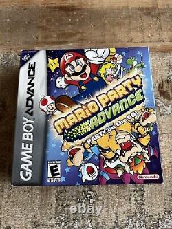 Mario Party (Nintendo Gameboy Advance Boy GBA) Complete In Box CIB Authentic