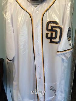 Mark McGwire Game Used Worn 2016 San Diego Padres Jersey Hat Cap MLB Authentic