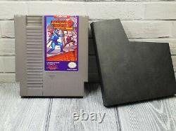 Mega Man 1 2 3 4 5 6 Nintendo Game Set Lot 1987 Authentic withSleeves NES