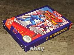 Mega Man 2 Nintendo Nes Complete CIB Near Mint Condition Authentic
