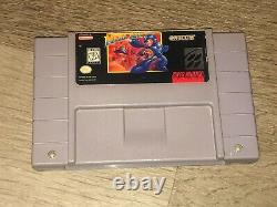 Mega Man 7 Super Nintendo Snes Cleaned & Tested Authentic