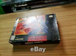 Mega Man 7 VII (Super Nintendo 1995) SNES Cart & Box. Rare game! Authentic