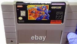 Mega Man 7 VII Super Nintendo SNES Authentic Cart Only Clean Rare