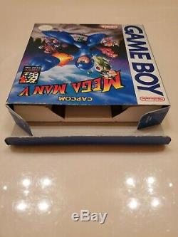 Mega Man V 5 Nintendo GameBoy GAME BOY BOX ONLY! CAPCOM USA MEGAMAN GB AUTHENTIC