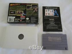 Mega Man X3 (SNES) Super Nintendo CIB Complete Box 1997 Capcom Authentic RARE
