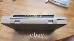 Mega Man X3 Super Nintendo Snes Cleaned & Tested Authentic