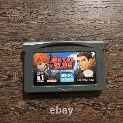 Metal Slug Advance (Nintendo GameBoy Advance, 2004) GBA Cartridge Only Authentic
