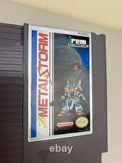 Metal Storm (Nintendo NES, 1991) Genuine OEM Authentic