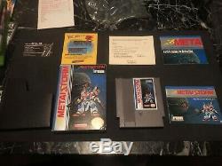 Metal Storm (Nintendo, NES) CIB Complete In Box with Poster! Authentic/Near Mint