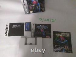 Metroid Fusion Complete In Box, Authentic, tested, Nintendo Game Boy Advance