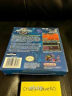 Metroid Fusion (Nintendo GBA 2002) GameBoy Advance CIB Complete Authentic Tested