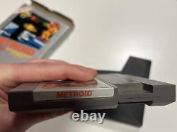 Metroid (NES, 1987) Complete In Box CIB 5 Screw TESTED AUTHENTIC