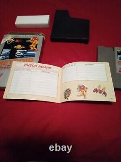 Metroid Nintendo NES Complete In Box CIB Authentic