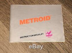 Metroid Nintendo Nes Complete CIB Great Condition Tested Authentic