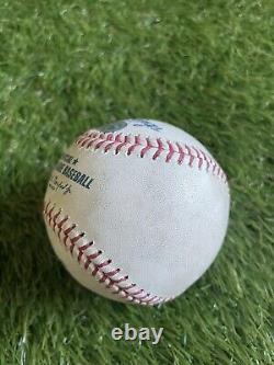 Miguel Cabrera Game Used Baseball Hit single Off Berrios Authentic MLB COA Holo