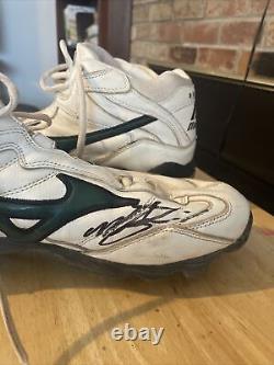 Miguel Tejada Game Worn Autographed Cleats. PSA /DNA Certified Authentic/ COA