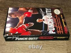 Mike Tyson Punch-Out Nintendo Nes Box Only No Game Near Mint Authentic