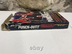 Mike Tyson's Punch-Out! (Nintendo NES, 1987) COMPLETE CIB Authentic! TESTED