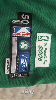 NBA Paul Pierce Authentic Game worn St Patricks day Boston Celtics jersey
