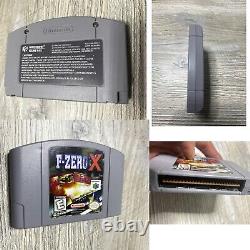 NR MINT! F-Zero X Nintendo 64 N64 Racing Game Complete CIB Manual Box AUTHENTIC