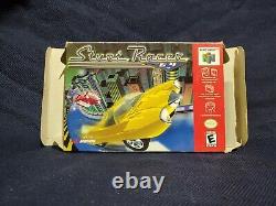 Nintendo 64 N64 Stunt Racer Cartridge Box Manual Authentic Blockbuster Exclusive