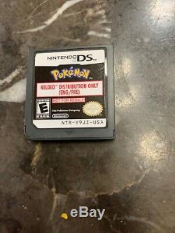 Nintendo DS Pokemon Keldeo Distribution Cartridge NTR-Y9JZ 3DS / 2DS Authentic