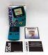 Nintendo Game Boy Color Teal Cgb-001 With Box & Manuals Authentic Tested