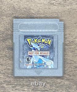 Nintendo Gameboy Pokemon Silver Version Not for Resale Authentic