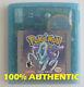 Original Authentic Pokemon Crystal Version Can Save New Battery Game Boy Color