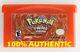 Original Authentic Pokemon Fire Red Version Save Properly Gameboy Advance