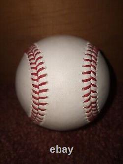 OZZIE ALBIES (Single Hit #632) Game Used Baseball. MLB Authenticated 5/2/22