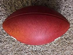 Ohio State Buckeyes 2018 Authentic Game Issued Ball Wilson Prime Football OSU
