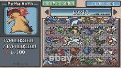 POKEMON FIRERED AUTHENTIC All 386 SHINY PERFECT SAVE