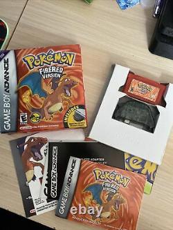 POKEMON Fire Red Cib And Leaf Green Authentic And Tested