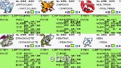 POKEMON GOLD All 251 SHINY GAME UNLOCKED AUTHENTIC & NEW BATTERY