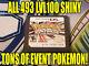 Pokemon Platinum Authentic All 493 Shiny Game Unlocked Event Pokemon