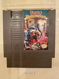 Panic Restaurant NES Nintendo Entertainment System Rare 100% Authentic USA TAITO