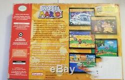 Paper Mario (Nintendo 64 N64) IN BOX VERY RARE AUTHENTIC (no manual)