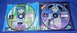 PlayStation 1, Lunar Silver Star Story Complete, 4 Discs-LN, Authentic, Free SH