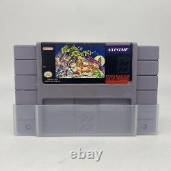 Pocky & Rocky SUPER NINTENDO SNES Tested Works Authentic