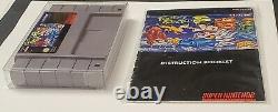 Pocky & and Rocky 2 Instruction Manual Booklet authentic SNES Rare Hard to Find