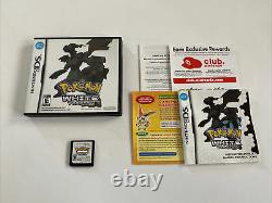 Pokemon Black/White/Black2/White2 4 Game Nintendo DS Bundle Authentic Tested