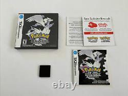 Pokemon Black/White/Black2/White2 4 Game Nintendo DS Bundle Authentic Tested