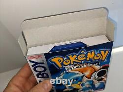 Pokemon Blue Nintendo Game Boy CIB Complete in Box! Authentic Cart withCust Box