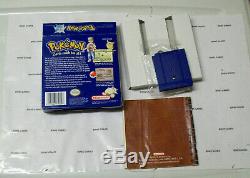 Pokemon Blue Version Game COMPLETE IN NEW BOX AUTHENTIC NEW SAVE BATTERY