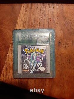Pokemon Crystal Version (Game Boy Color, 2001) Authentic BAD BATTERY/NO SAVE