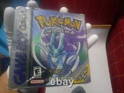 Pokemon Crystal Version (Game Boy Color, 2001) Authentic COMPLETE IN BOX